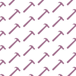 Hammer pattern background vector