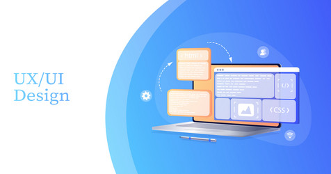 creates a custom design for application vector image