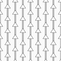 abstract seamless pattern triangles connected vector image