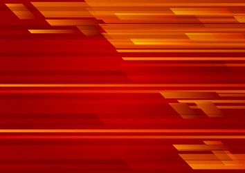 Red Geometric Abstract Background vector