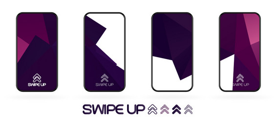 triangular polygonal geometric background swipe vector image