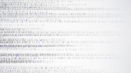 Binary Matrix Cyber Background vector