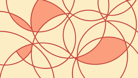 abstract geometric interlocking pattern dynamic vector image