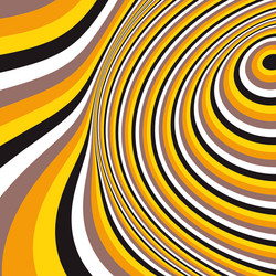 abstract swirl background pattern with optical vector image
