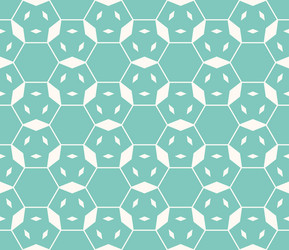 linear hexagonal grid geometric seamless pattern vector