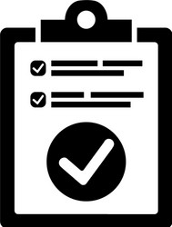 task complete job done work icon vector image