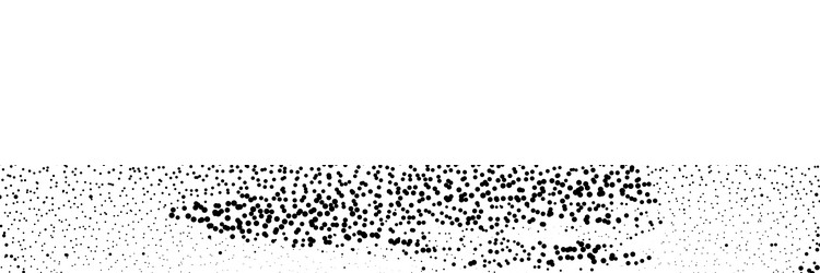 halftone random circles dots pattern vector image