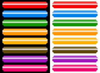 plaque banner or button backgrounds with glossy vector image
