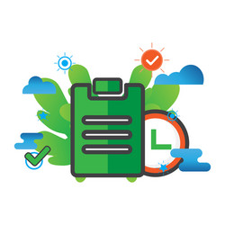 Task flat icon can use for design elementui vector