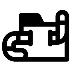 worm a non-modifiable form of data storage vector image