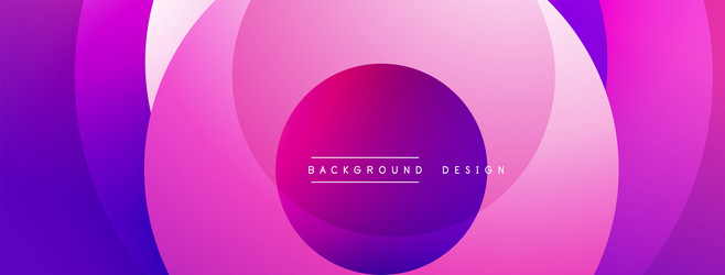 abstract background features overlapping circles vector image