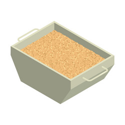 glass source container composition vector image