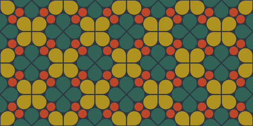 abstract geometric seamless pattern elegant color vector image