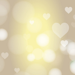 abstract yellow bokeh background with defocused vector image