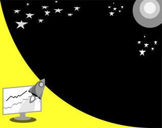 flat design empty esp template vector image