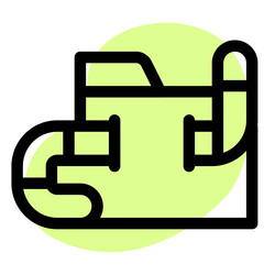 worm a non-modifiable form of data storage vector image
