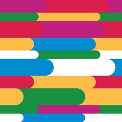 children pattern multicolored stripes with semici vector image