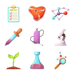 isolated object of and sign set s vector image