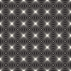 seamless pattern repeating geometric elements vector image