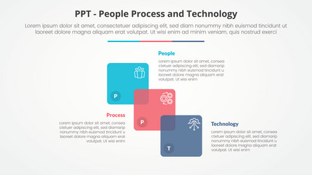 ppt framework infographic concept for slide vector image