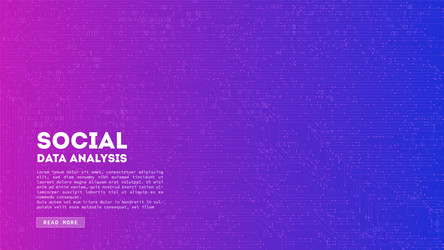 big data cloud computing blockchain visualiztion vector image