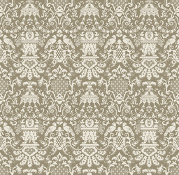 ornamental seamless pattern abstract background vector image