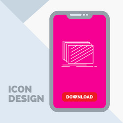 Design layer layout texture textures line icon vector