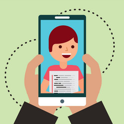 program coding website vector image