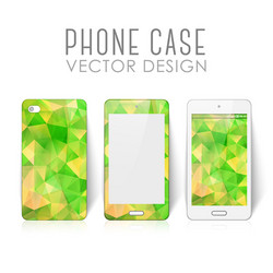 Mobile phone cover vector