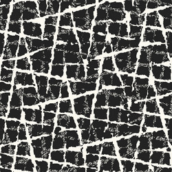 Monochrome glitch textured criss-cross pattern vector