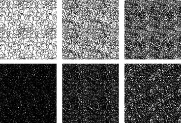 Scribble Texture - Loop & Scribble Pattern vector image