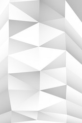 Multi-color geometric triangular low poly vector