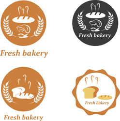 Bakery logo Royalty Free Vector Image - VectorStock