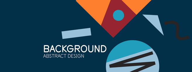 abstract background blocks lines triangles vector image