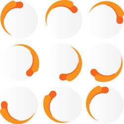 segmented circle circular preloader buffer vector