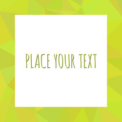 abstract triangle shape background layout for web vector image