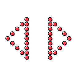 set of swipe up internet button online web design vector image
