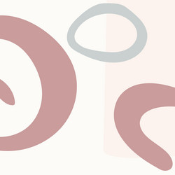 an abstract background image with rounded shapes vector image