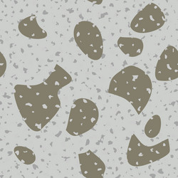 terrazzo colorful seamless pattern abstract repeat vector image