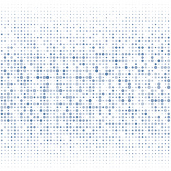 Blue polka dots vector