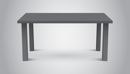 3d table for object presentation empty dark top vector