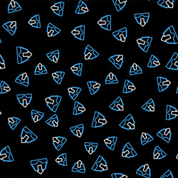 line upload inbox icon isolated seamless pattern vector image