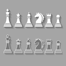 Illustration Abstract Chess Rook Pieces Stock Vector by ©AlexanderZam  209389496