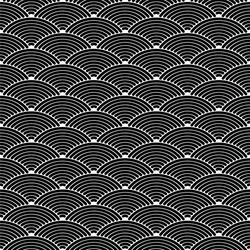 Fish scale seamless pattern background abstract vector
