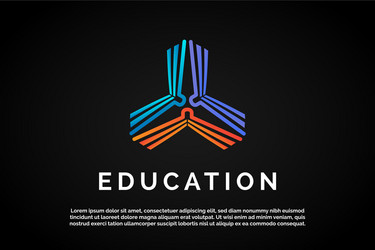 three open books icon in form to triangle vector image
