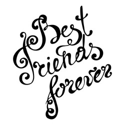 Best Friends Forever Typographic Design Stock Illustrations – 149