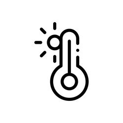 global icon thin linear style design isolated vector image