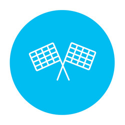 Blue Checkered Flags Vector Images (over 740)