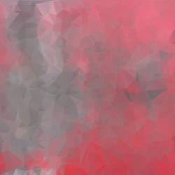 gray polygon red background vector