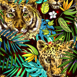 Hand drawn beautiful seamless pattern world Vector Image